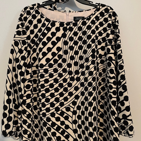 Tahari Plus Sheath Dress 16W - Picture 2 of 3